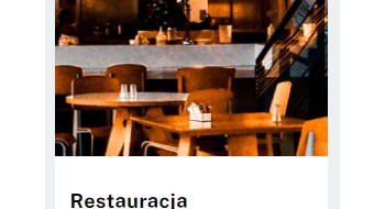 Zaproszenie do RESTAURACJI