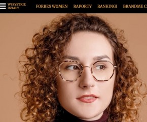 Agnieszka Pałka na łamach Forbesa